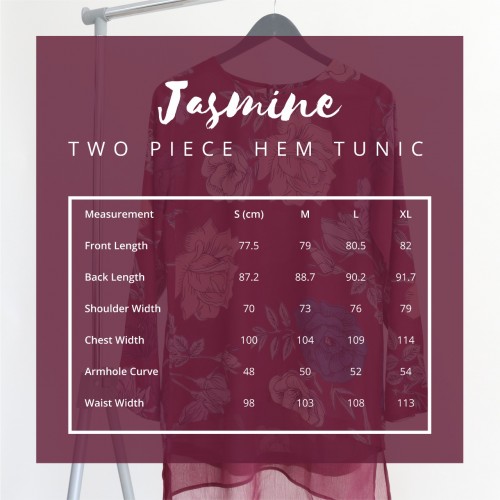 Jasmine Belle-Tunic Vital-Printed Rayon Natural Fiber